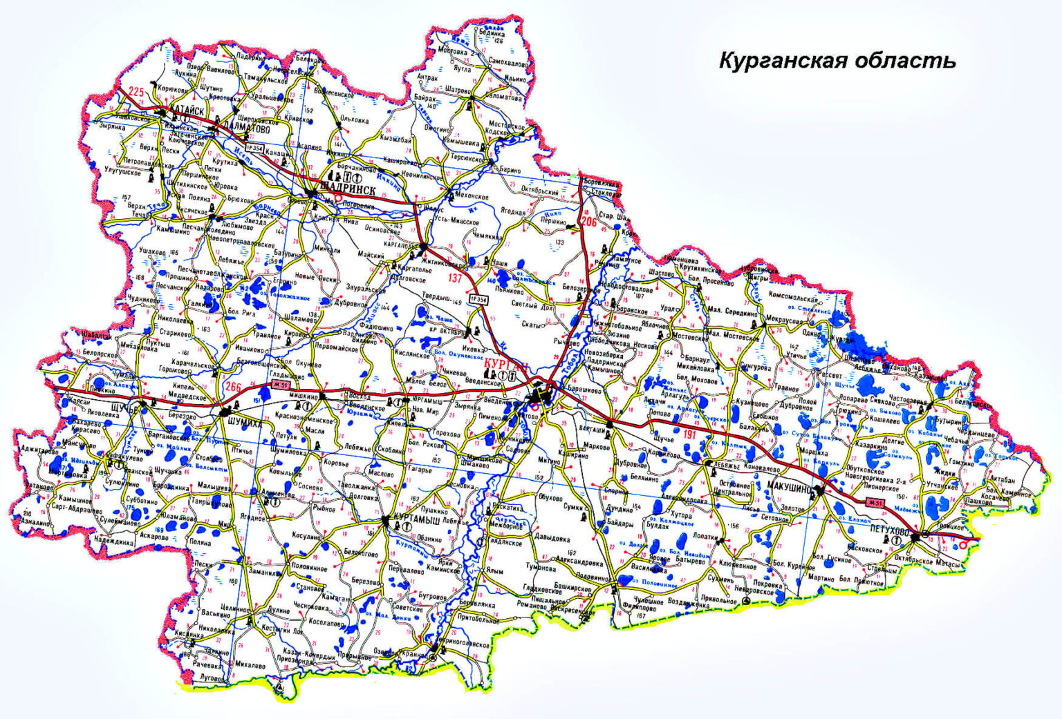 Карты б обл. Курганская область карта с районами и деревнями. Карта автодорог Курганской области. Карта Курганской области с населенными пунктами автодороги. Карта Курганской области дороги.
