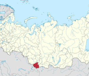 Карта республики Алтай подробная с населенными пунктами и дорогами