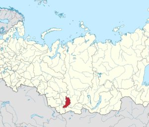 Карта Хакасии: показать подробно со всеми городами и селами