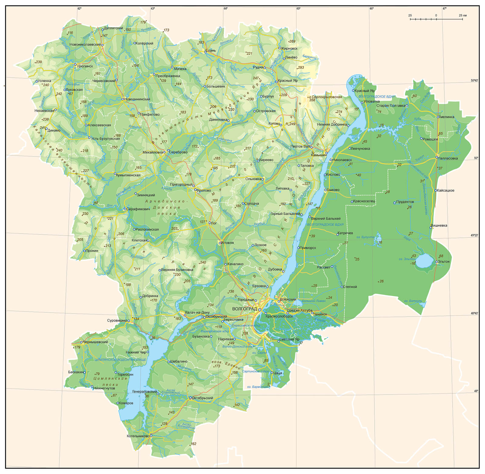 Кадастровая карта калач на дону волгоградской области