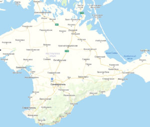 Село Оленевка Крым на карте: где находится сельское поселение в России