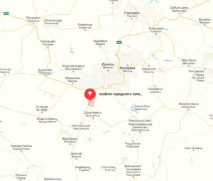 Село Еленовка Донецкая область на карте: где находится сельское поселение на Украине