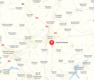 Село Опытное Донецкая область на карте: где находится сельское поселение в ДНР