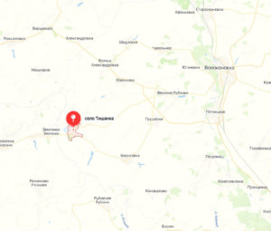 Село Тишанка Белгородская область на карте: где находится сельское поселение на границе с Украиной