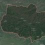 Карта Томской области со спутника