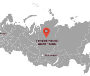 Географические объекты на карте